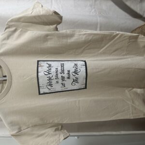 "Work Hard in Silence" Graphic Tee | enaj Creative Expressions