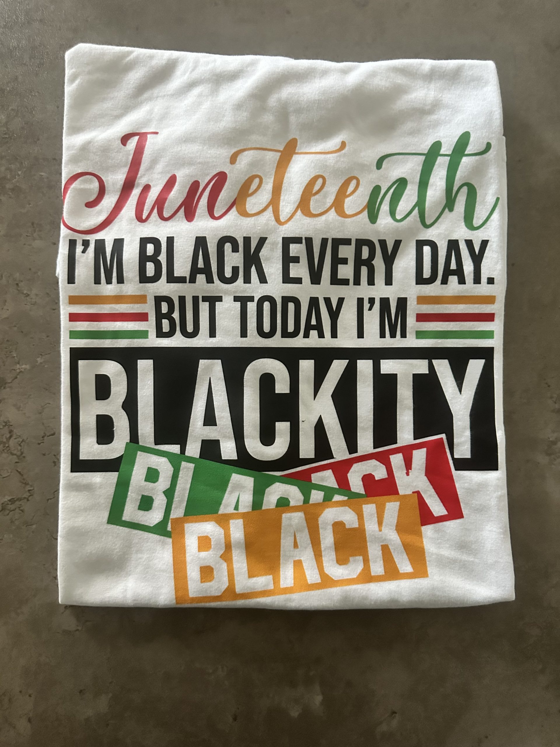 I'm Black Every Day Classic Premium Graphic Tee