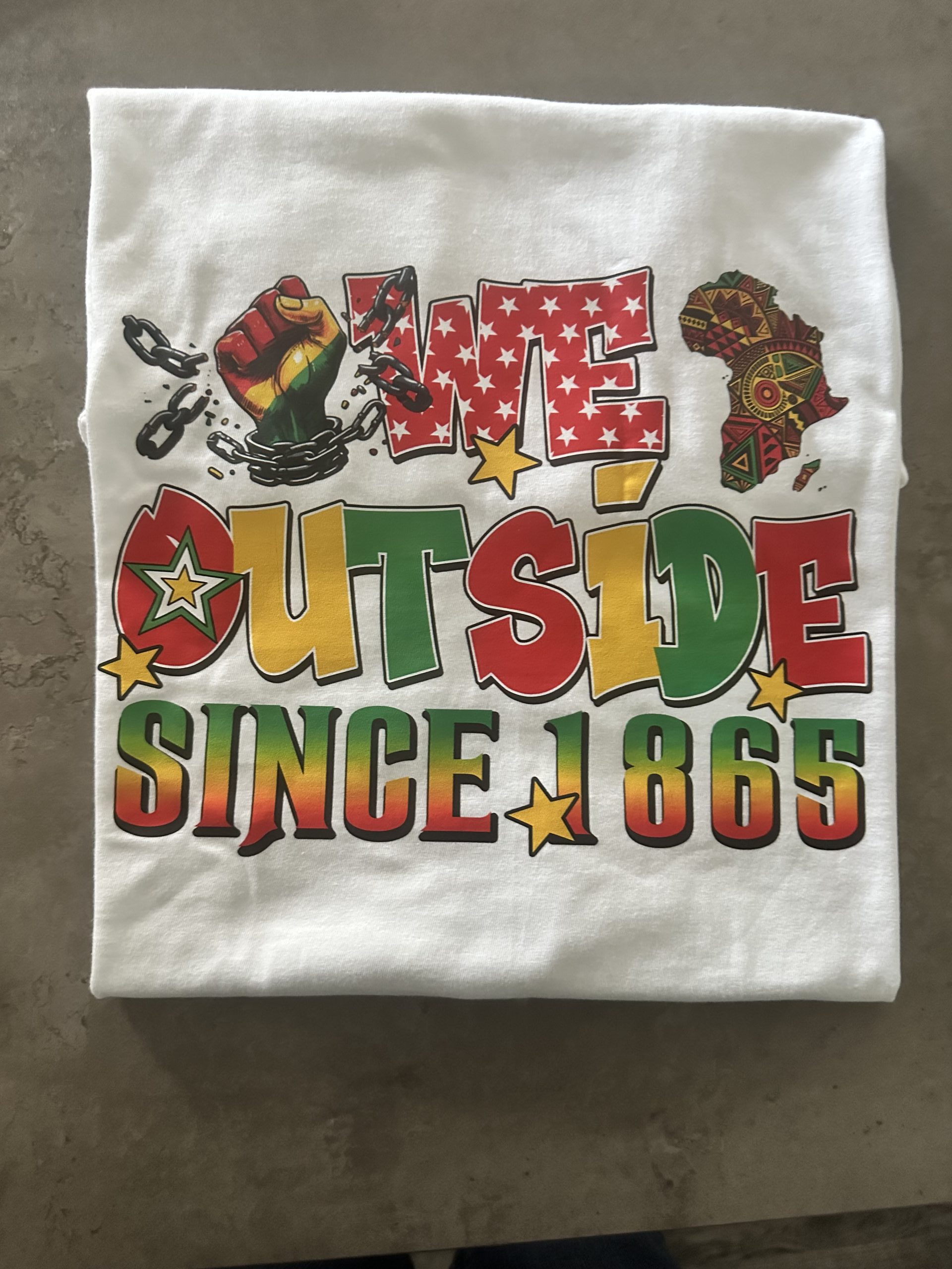 We Outside Since 1865 Premium Graphic Tee